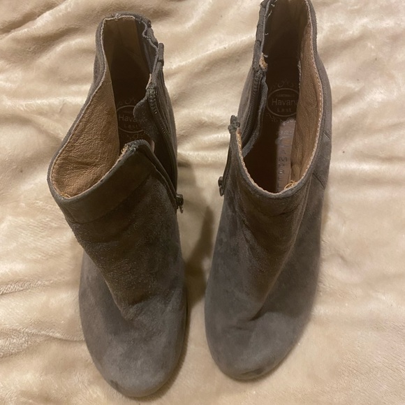Jeffrey Campbell Havana Last - gorgeous suede boots size 7.5 & FREE gift! - Picture 6 of 7